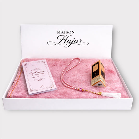 Coffret Élégance - Rose - Maison Hajar
