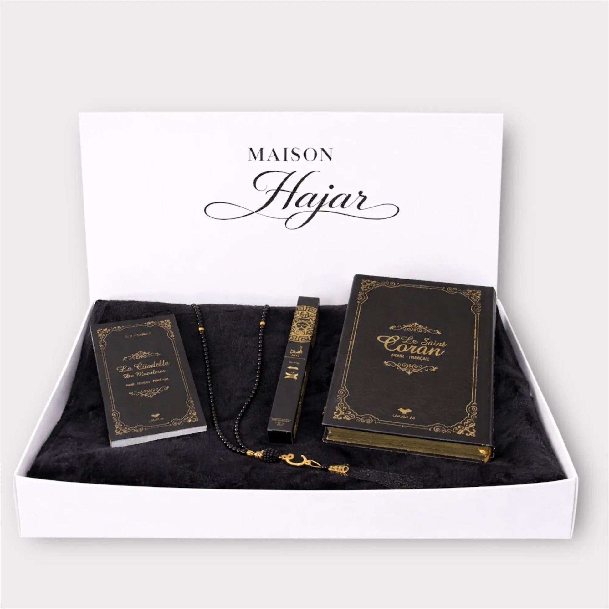 Coffret Premium - Noir - Maison Hajar