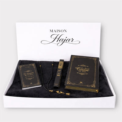 Coffret Premium - Noir - Maison Hajar