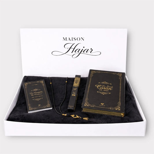 Coffret Premium - Noir - Maison Hajar