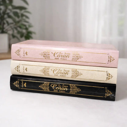 Le Saint Coran – Édition Prestige Blanc & Or - Maison Hajar